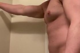Flexing and pissing