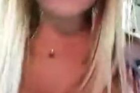 Sexy Hot Teen webcam show in Public