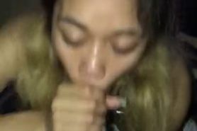 Aria Skye Swallowing my Cum