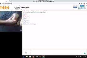 Omegle Horny Religious Teen Plays W Boobs And Is Almost Caught
