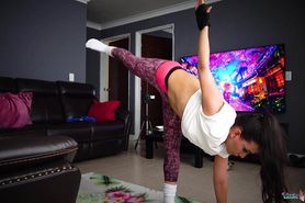Workout Motivation Balanced Yoga Flow SFW