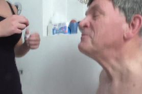 humiliation slave tommy have to eat snot extreme