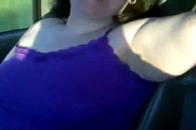 June 19 2011 Ann flashing while driving mrg