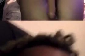 Thot on ig live her pussy gets wet