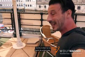 Macho Man FUCKS White Bread Claudia in Hotel WOLF WAGNER wolfwagner.love
