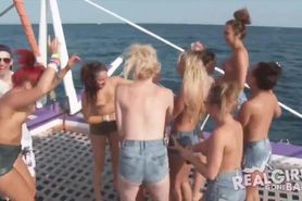Real teens at yacht party