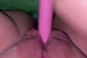 Intense Creamy Closeup Orgasm with a GSpot Vibe