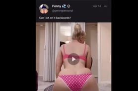 Instagram influencer@impennylee onlyfans (leaked video edition)