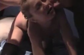 This babe loves rough anal fucking