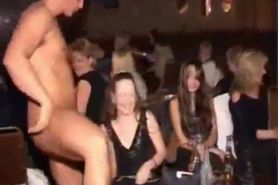 Stupid Girls Sucking Cocks At Hen Party