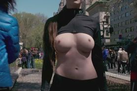 Public Topless in New York City