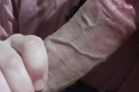 I record myself gagging on my stepbrother's dick (vertical phone view)