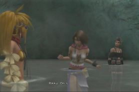 Final Fantasy X-2 HD Remaster (Hot Springs Scene)