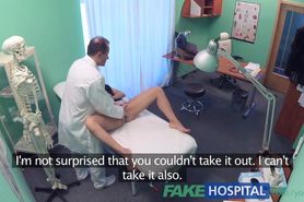 FakeHospital Doctor frees loveballs deep in pussy