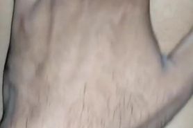 Playing 5 min with Landy's Belly Button (Close Up)