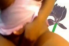 Ebony BBW Shows Her Big Tits On Cam - negrofloripa - video 1
