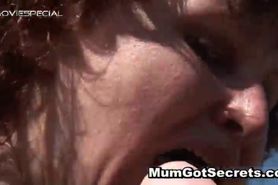 Horny MILF gets her hairy muf fucked part6