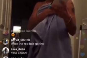 Ig Thot Rozay_molly Twerking in Towel and Flashes