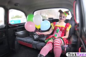 Sweet girl in costume likes drivers cock in her pussy - video 1
