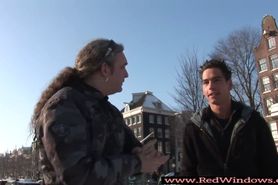 Amsterdam prostitute dickriding sextrip guy
