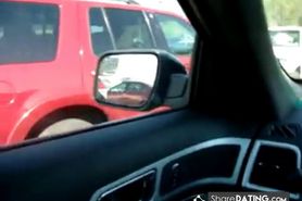 Car Blow Job with a friend - video 1