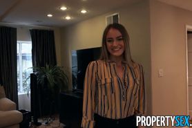 PropertySex Real estate agent likes cardigans with elbow patches