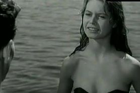 Brigitte Bardot Bikini Scene  in Manina, The Lighthouse Keeper'S Daughter