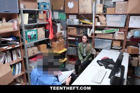Shoplyfter - Asian Hottie Busted For Stealing