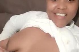 Big booty victoria Njeri feeling horny and Spreading her Pussy