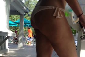 Candid Bikini Ass Crotch Legs Face - video 1
