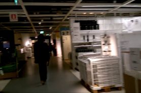 in IKEA - Payt for a Hike with a Girl Shopping