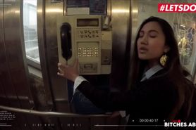 Letsdoeit - Asian Tourist Seduced And Fucked By A Massive Dick In Prague
