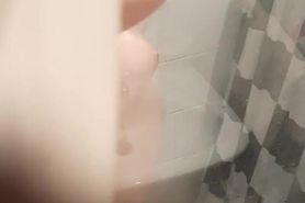 Hot 18 year old step sis in the shower