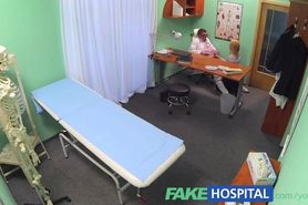 FakeHospital Sexy blonde saleswoman gets fucked on the doctors desk to secure an order
