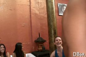 Enjoying strippers luscious rod - video 6