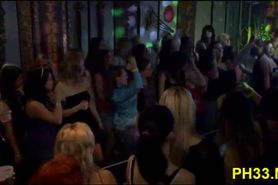 Tons of group sex on the dance floor - video 35