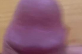 Close up guy masturbating