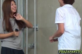 Fetish asian teenagers pissing