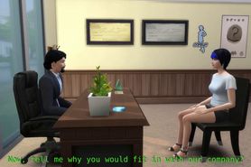 DDSims - new Secretary Fucked by Coworkers - Sims 4