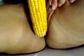 Corn Cub - MILF deep wet pussy fuck