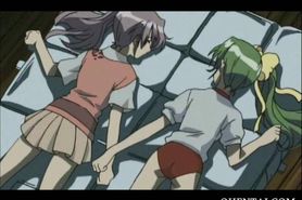 Tight Anime girls gang raped on the street