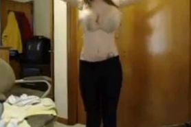 Shyloh - Busty-Teen dance with Big Tits