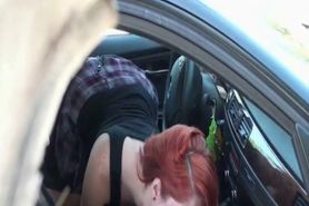 They Gets Caught Fucking In The Car