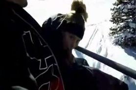 Cock Blowing On Ski