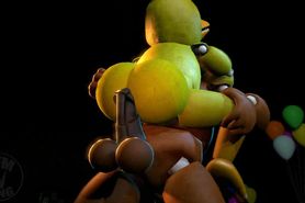Chica begs freddy for his big brown dick! (I dont own this) )