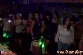 Cfnm amateur party girls suck male strippers