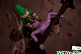 Elfs and horny humans hard and raw sex