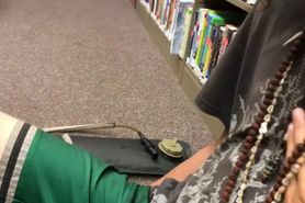 Real 18 Year old Fucks in Public Library