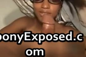 Ebony whore in shades fucked part2