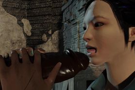 Feng Min blows Doctor